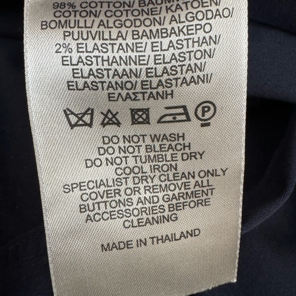 NEW Burberry Brit Navy Pant - Picture 15 of 16